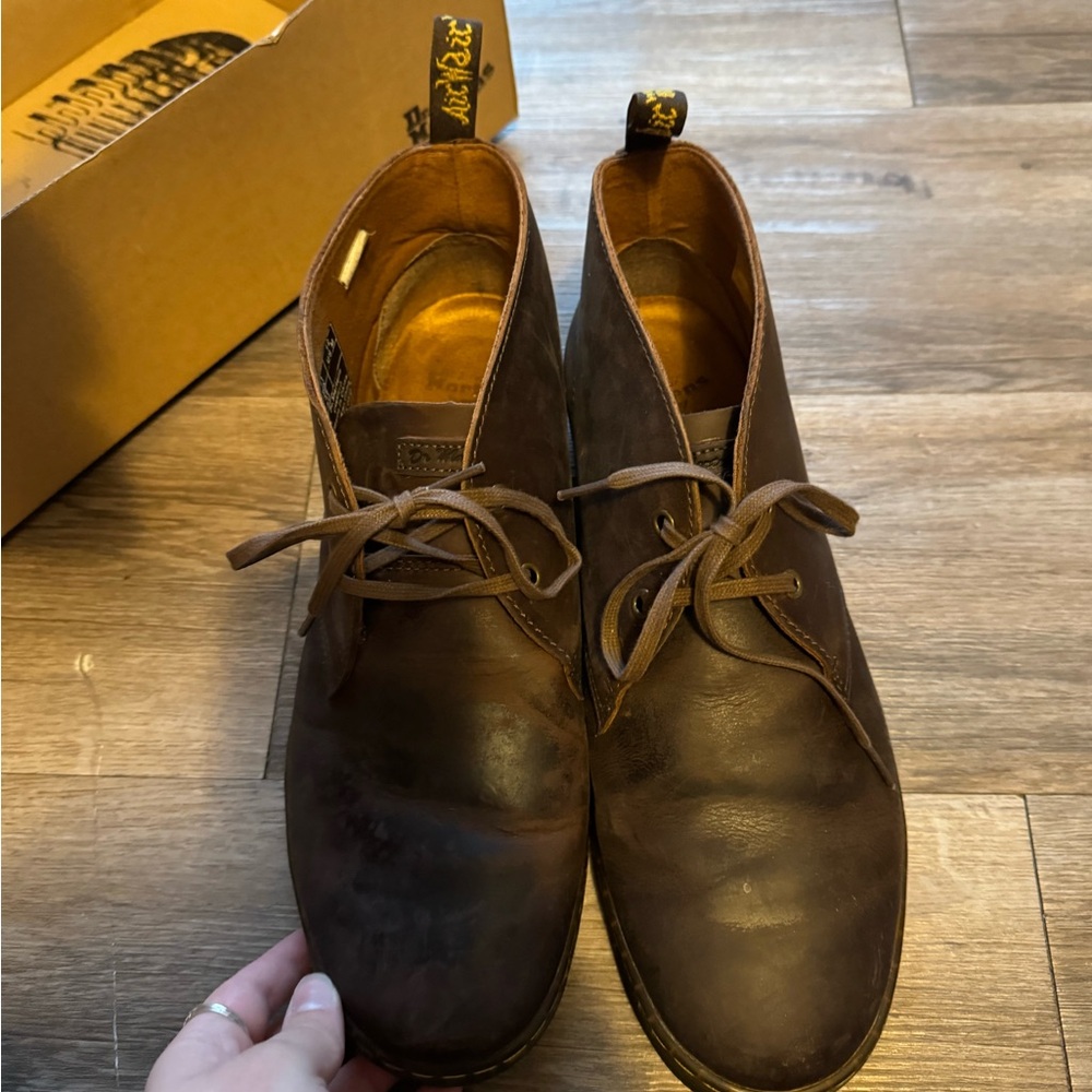 Dr. Martens Dark Brown Chukka Boots